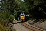 CSXT 2548 Leads L077-14 at Hillside